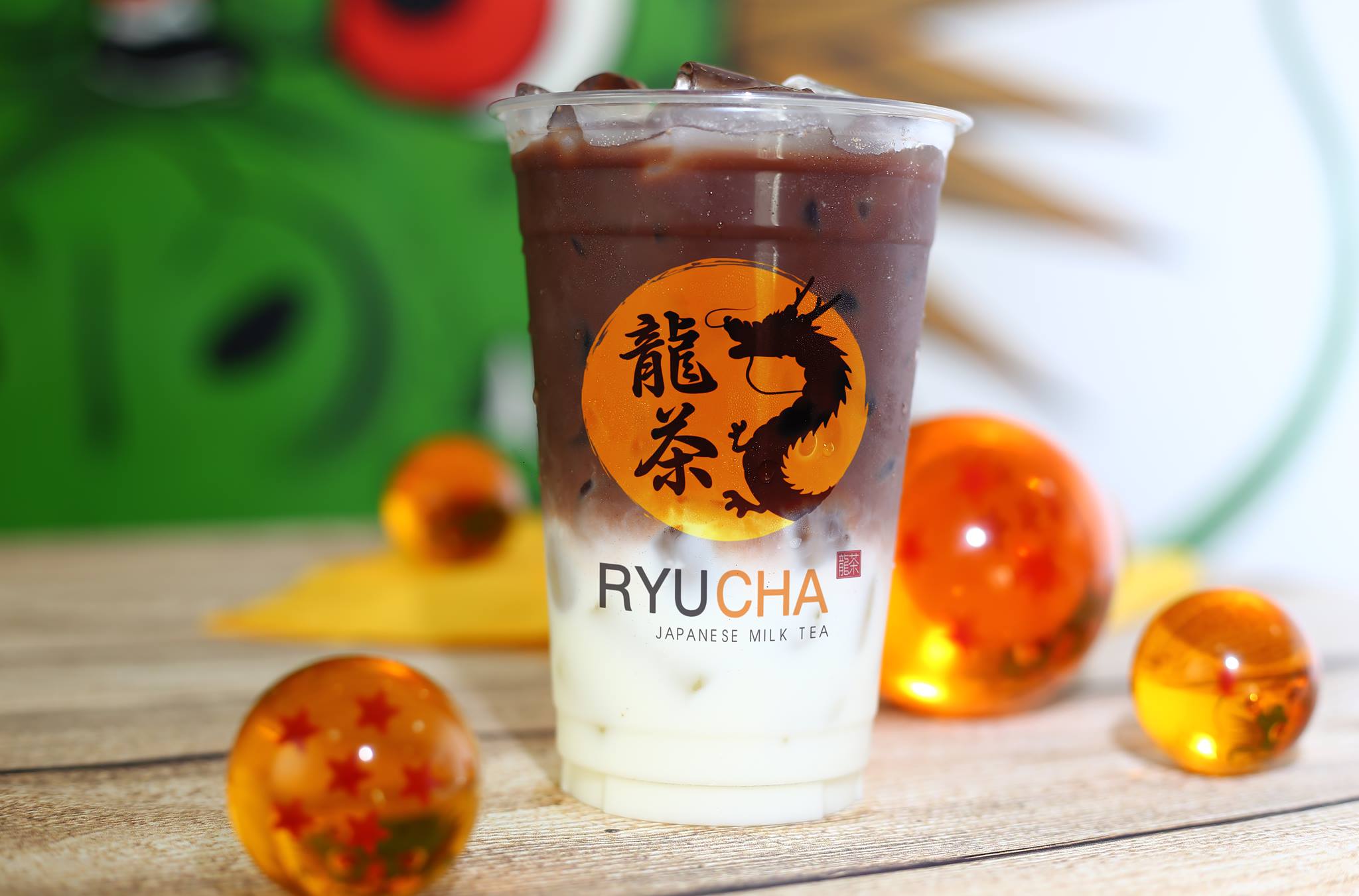 Thương hiệu trà sữa Ryucha lấy cảm hứng từ “7 viên ngọc rồng” cực sáng tạo